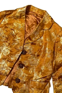 1960s Gold Brocade Bolero Selected by Cherry