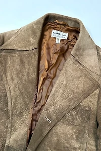 1970s Suede Jacket with Self Belt Selected by Cherry