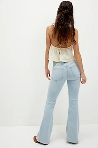 CRVY Infinite Stretch Pull-On Flare Jeans