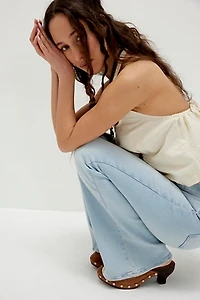 CRVY Infinite Stretch Pull-On Flare Jeans