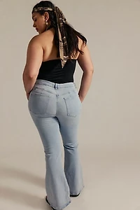 CRVY Infinite Stretch Pull-On Flare Jeans