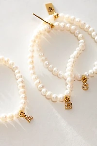 FYB Gold Pearl Identity Bracelet