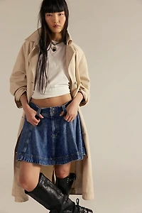 We The Free Wonderland Denim Skirt