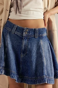 We The Free Wonderland Denim Skirt