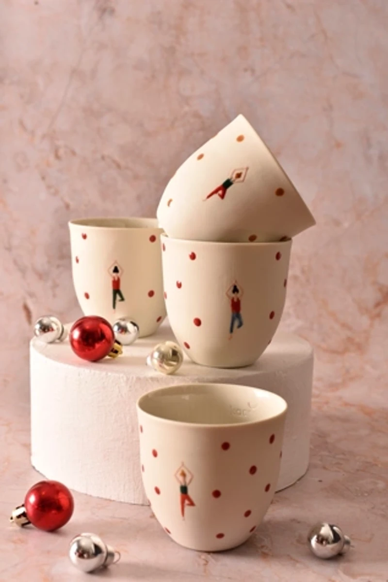 Kaase Atelier Art Series Fine Porcelain Handmade Yoga Mug