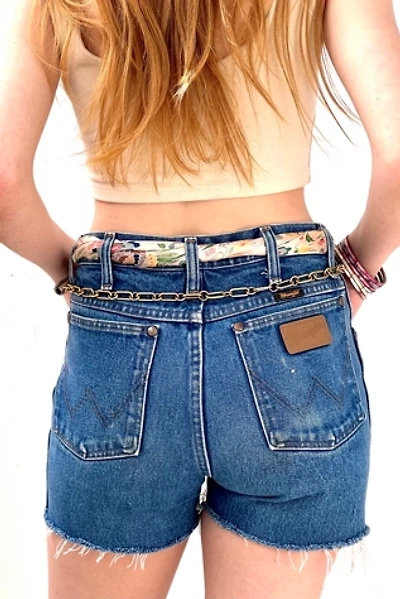 Vintage Wrangler Denim Cut Off Jean Shorts Selected by Anna Corinna