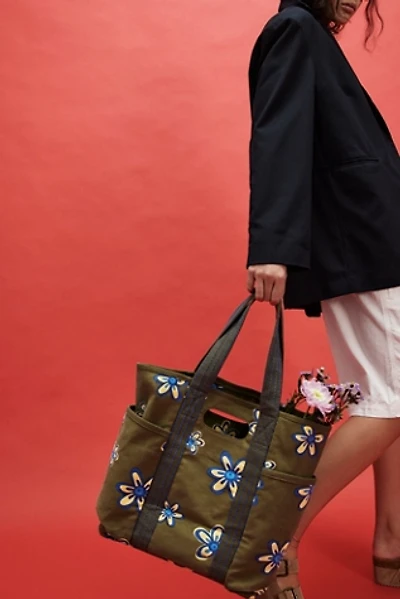 Printed Caravan Tote