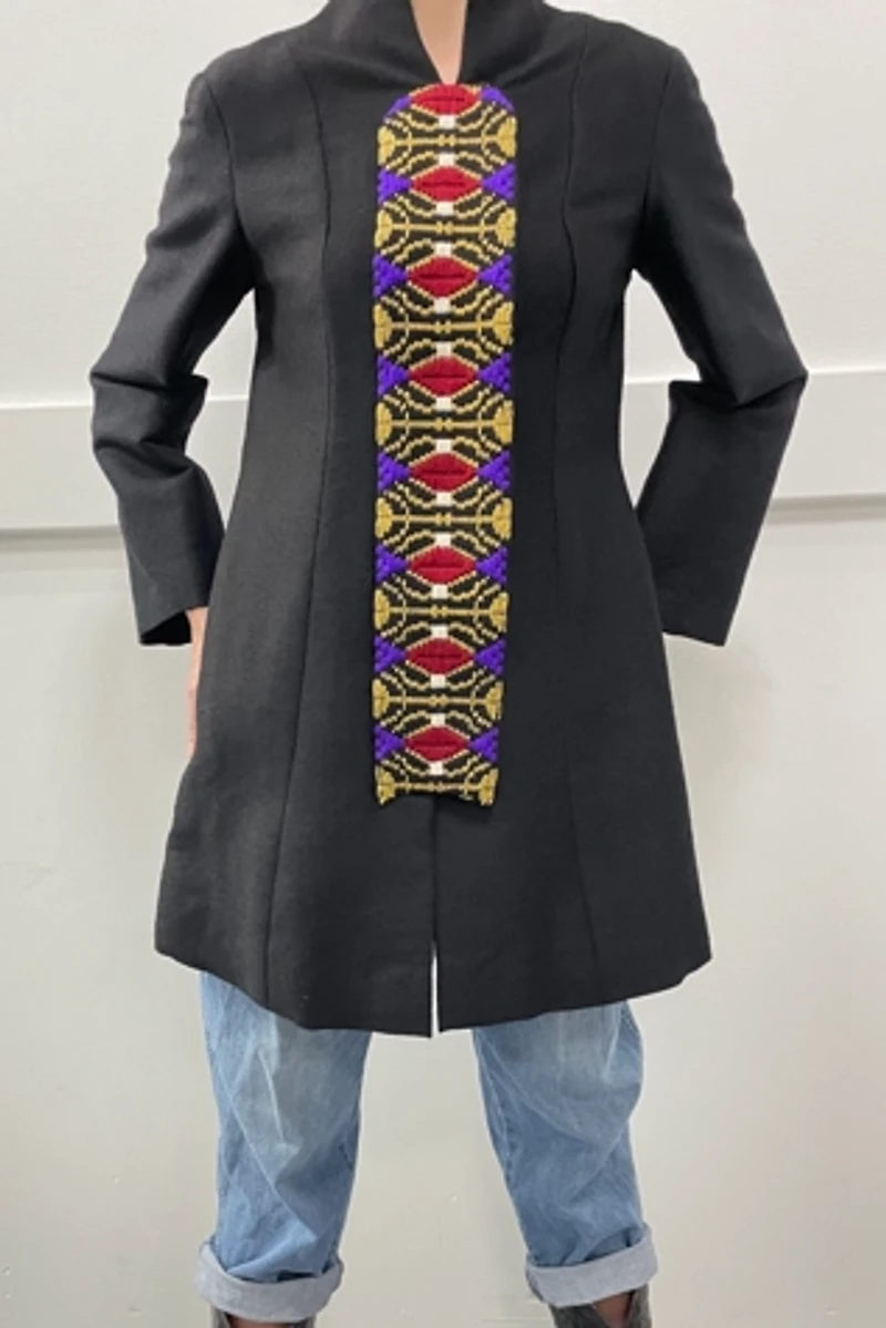 Wool Embroidered Coat Selected by Cannonball and Tilly