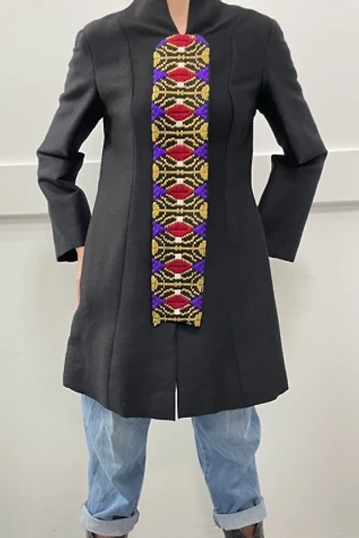Wool Embroidered Coat Selected by Cannonball and Tilly