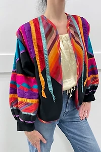 Rainbow Ribbon Coat Selected by Cannonball and Tilly
