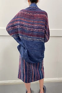 Hand Woven Cocoon Coat and Wrap Skirt Selected by Cannonball and Tilly