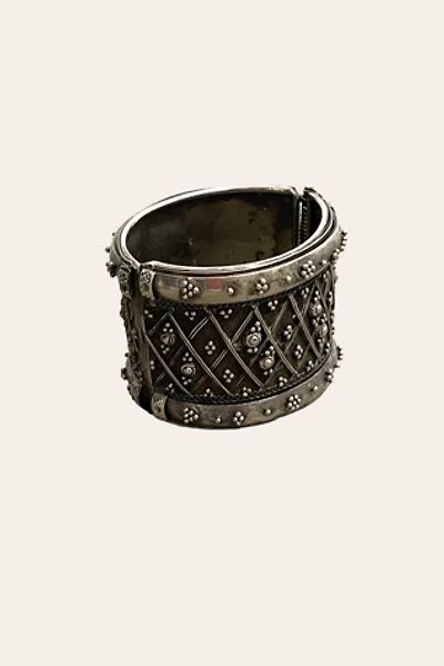 Vintage Ornate Silver Cuff Bracelet Selected By Ankh By Racquel Vintage