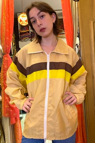 1960’s - 70’s Nylon Striped Jacket Selected by Nomad Vintage