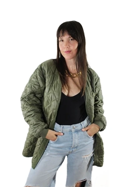 1980s Military Quilted Liner Jacket Selected By Moons + Junes Vintage