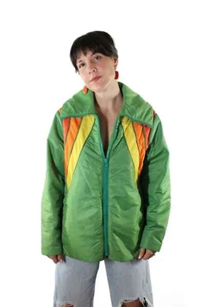 1970s Retro Ski Parka Jacket Selected By Moons + Junes Vintage