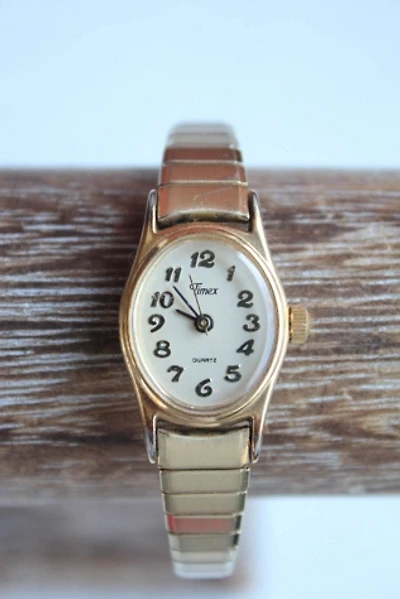 Vintage Gold Stretchy Band Watch Selected By Moons + Junes Vintage