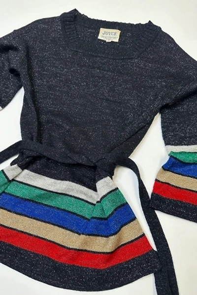 1970s Metallic Glam Knit Top Selected by Cherry