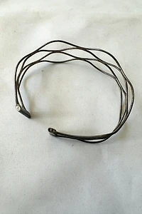 1970s Silver Wave Cuff Selected by Cherry