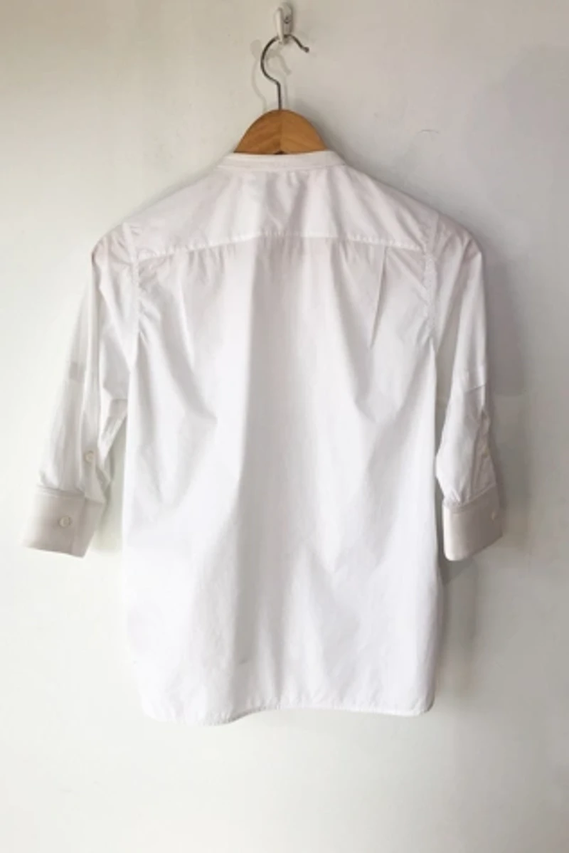 Celine White Tuxedo Shirt Selected by The Curatorial Dept.