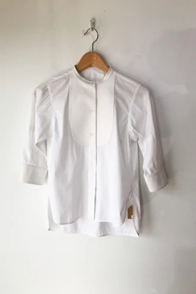 Celine White Tuxedo Shirt Selected by The Curatorial Dept.