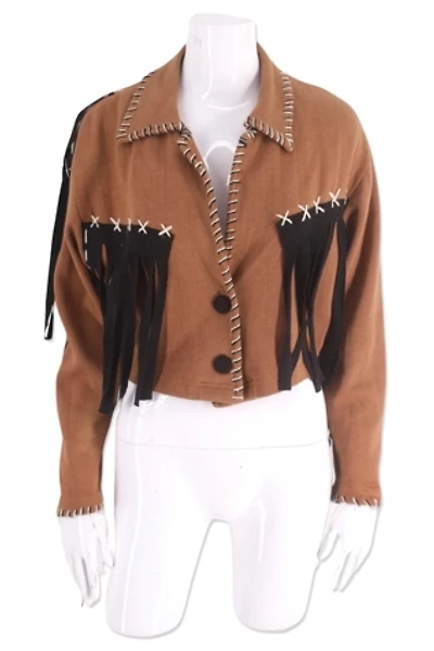 1980s Cotton Sweatshirt Western Jacket Selected By Ritual Vintage