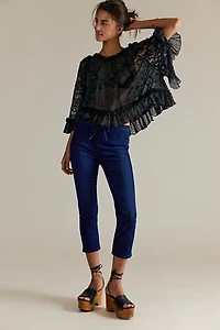 We The Free Knockout Mid-Rise Crop Jeans