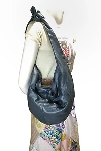 1980s Slouchy Leather Bag Selected by Garbage Soup