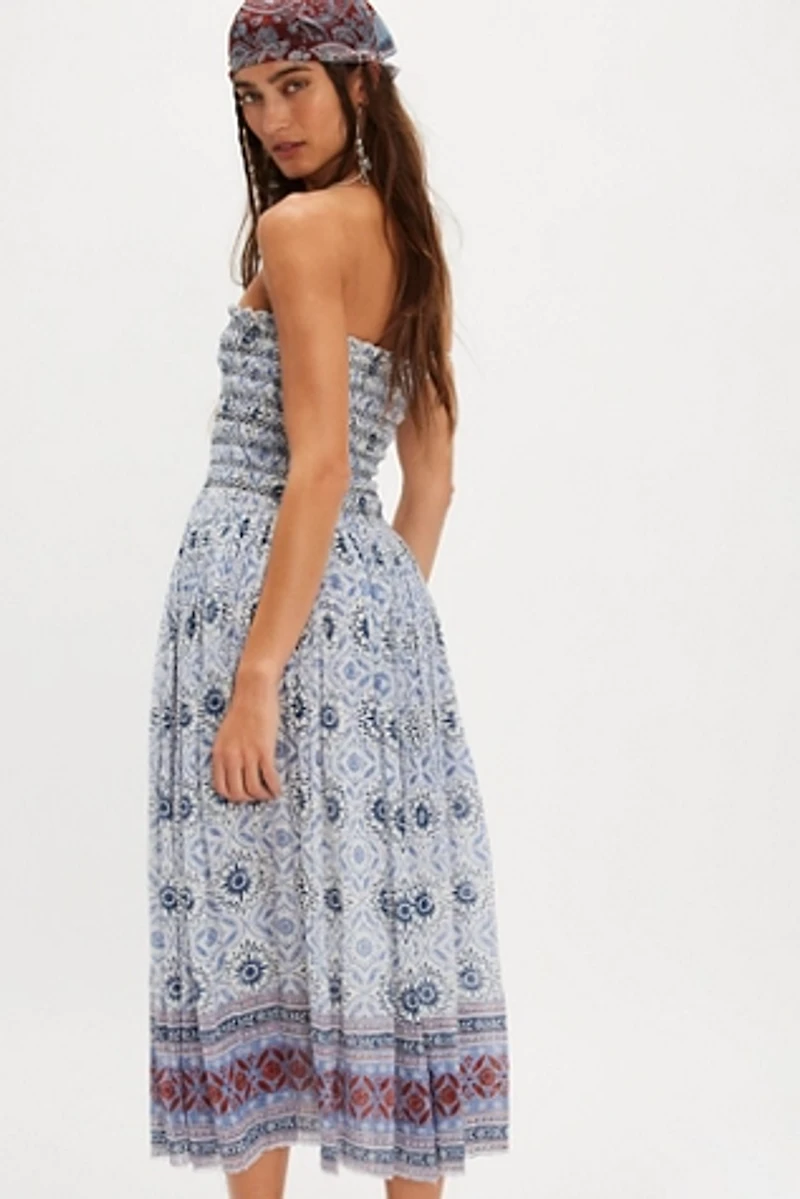 FP One Ravenna Printed Convertible Maxi Skirt