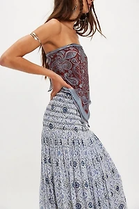 FP One Ravenna Printed Convertible Maxi Skirt