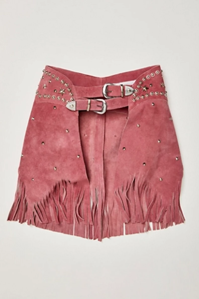 Understated Leather Paris Texas Skirt Belt