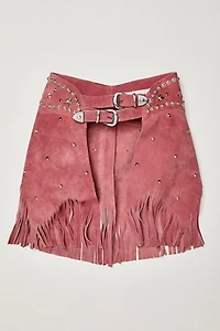 Understated Leather Paris Texas Skirt Belt