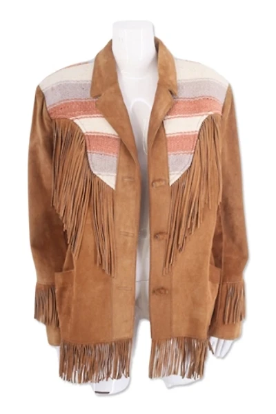 1980s Pioneer Wear Western Suede Fringe Jacket Selected By Ritual Vintage