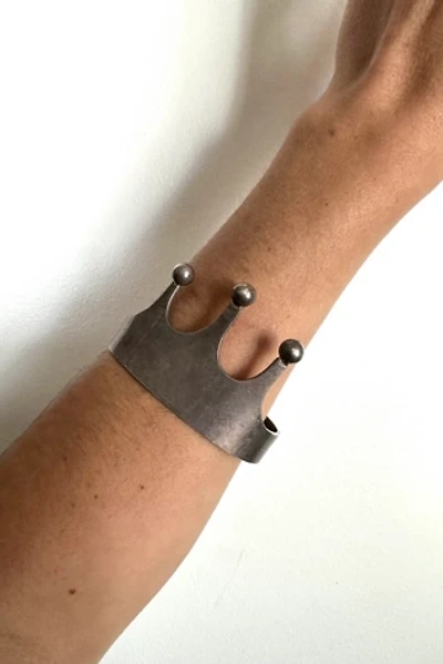 1960s Sterling Silver Biomorphic Cuff Selected by Cherry