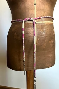 1960s Emilio Pucci Silk Jersey Belt Selected by Cherry