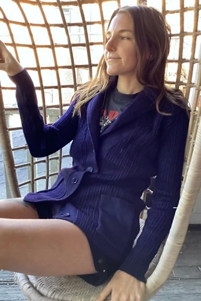 1970s Anne Klien Chunky Wool Cardigan Selected by Cherry