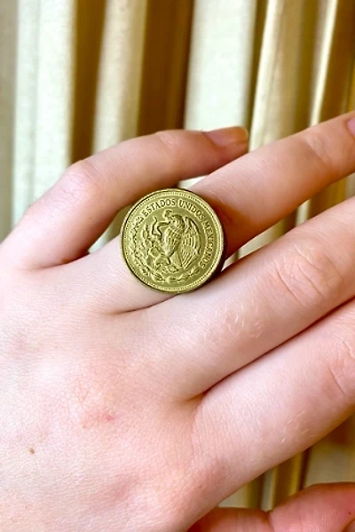 Bronze Coin Rings Selected by Nomad Vintage