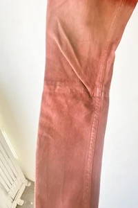 True Religion Brown Suede Pants Selected by The Curatorial Dept.