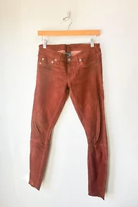 True Religion Brown Suede Pants Selected by The Curatorial Dept.