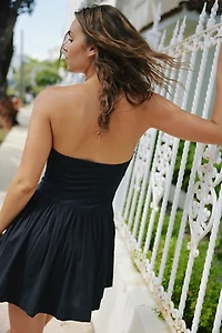 Onda Drop-Waist Tube Mini Dress