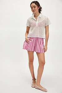 Get Free Striped Pull-On Shorts