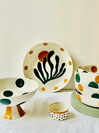 Kaase Atelier Art Series Fine Porcelain Handmade Large Serving Platter
