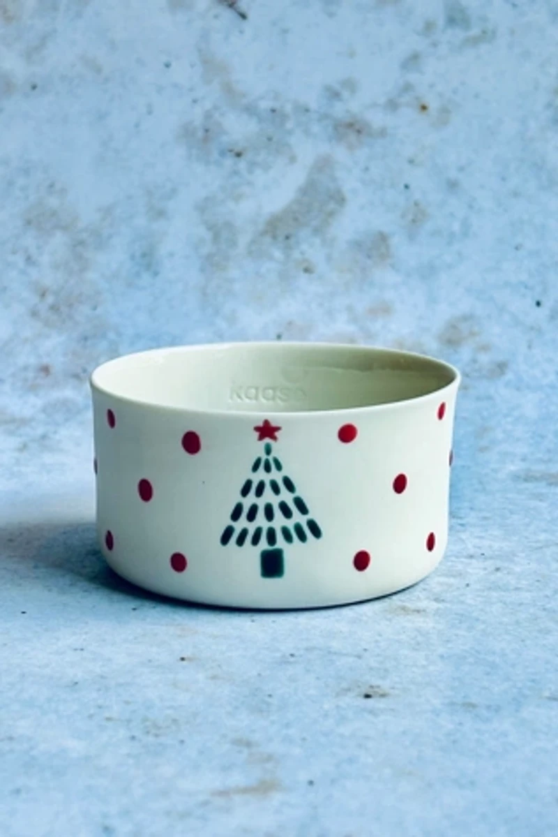 Kaase Atelier Fine Porcelain Little Christmas Bowl