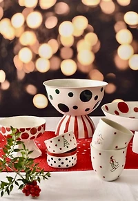 Kaase Atelier Fine Porcelain Little Christmas Bowl