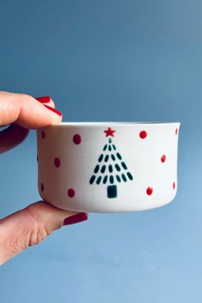 Kaase Atelier Fine Porcelain Little Christmas Bowl