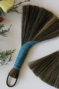 Sunhouse Craft Natural Dyed Cotton Tampico Broom