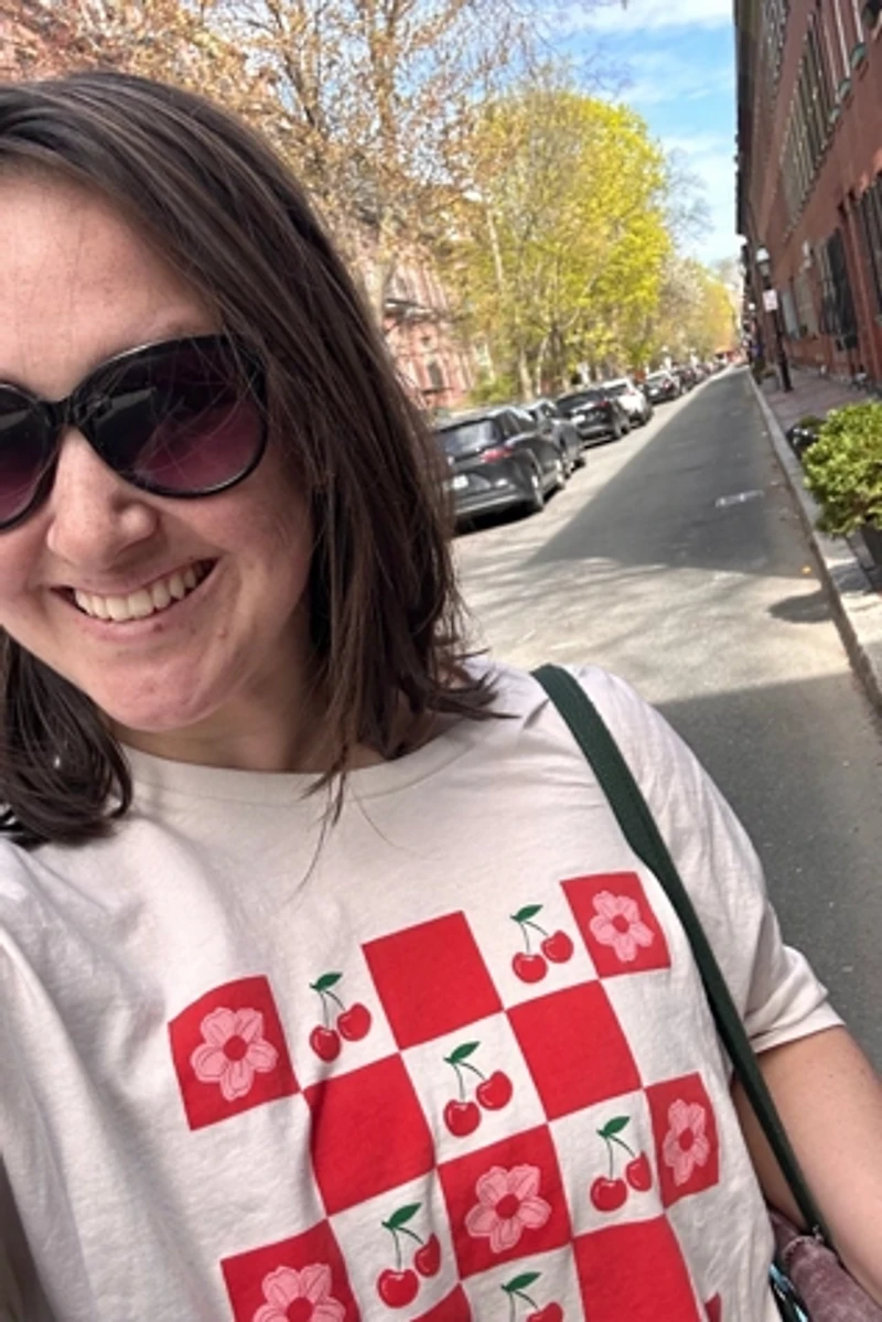 Overseasoned Cherry Picnic Crop Tee