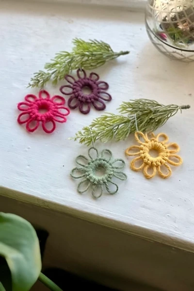 Macramé by Monday Retro Holiday Ornaments