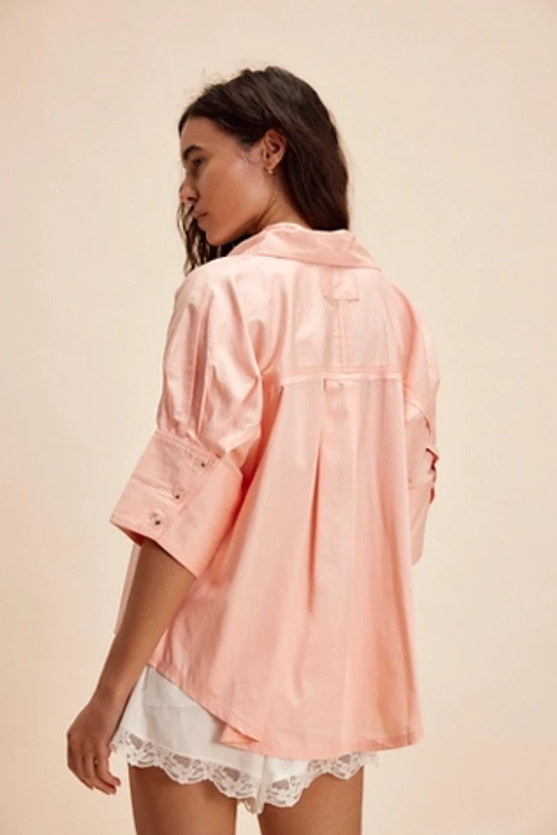 We The Free Seaside Cotton Shirt