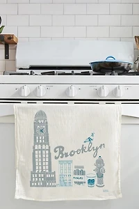 Claudia Pearson Brooklyn Tea Towel