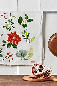 Claudia Pearson Evergreen Tea Towel